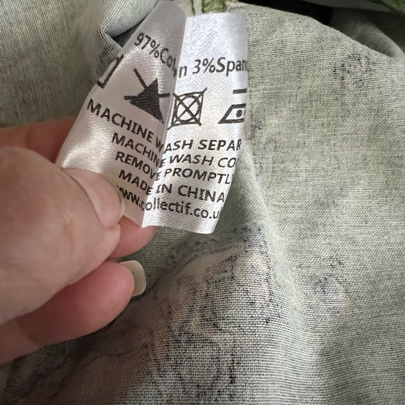 Collectif Green Horse & Cactus Full
Circle Skirt NWOT - Picture 6 of 7